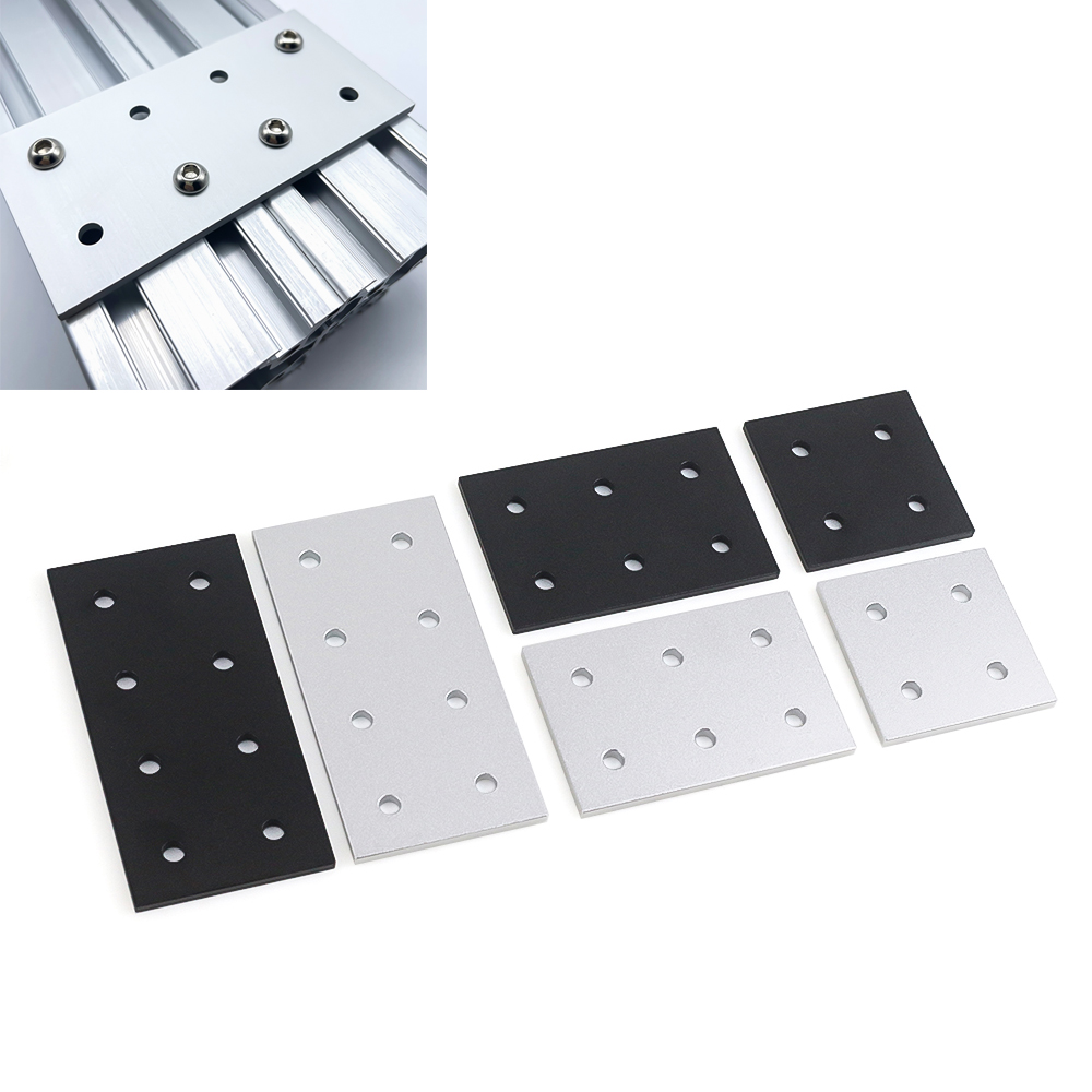 Joint Connector Bracket - 4 adet alüminyum profil birleştirme şeridi