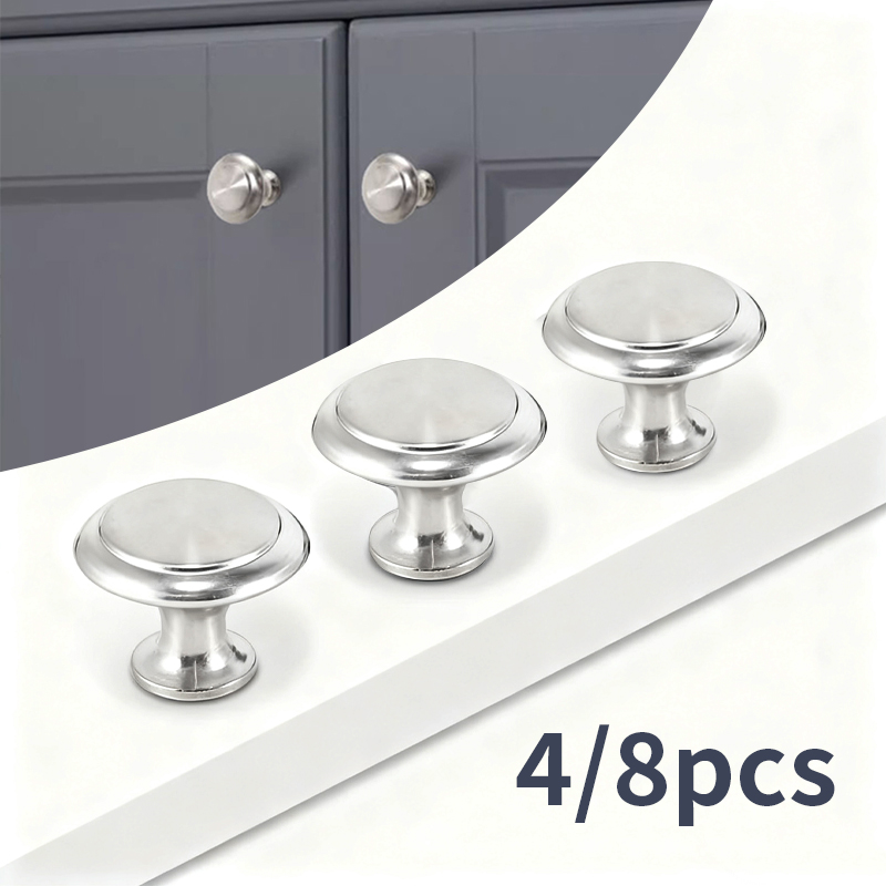 Used Furniture Hardware - 4/8 adet Dairesel Kulplar, Ev Dolabı