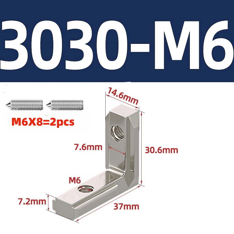 Ab 2020 3030 4040 4545 T yuvas - Joint Connector Bracket incelemesi ve fiyatı