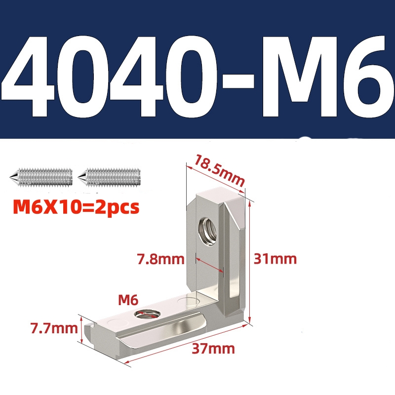 Ab 2020 3030 4040 4545 T yuvas - Joint Connector Bracket incelemesi ve fiyatı