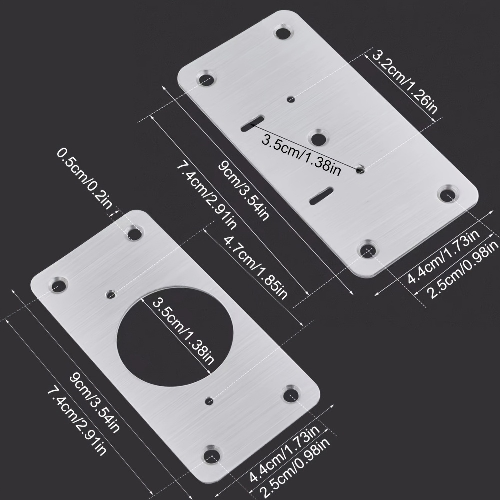 4 çift menteşe tamir plakası d - Furniture Hardware Replacement Parts incelemesi ve fiyatı