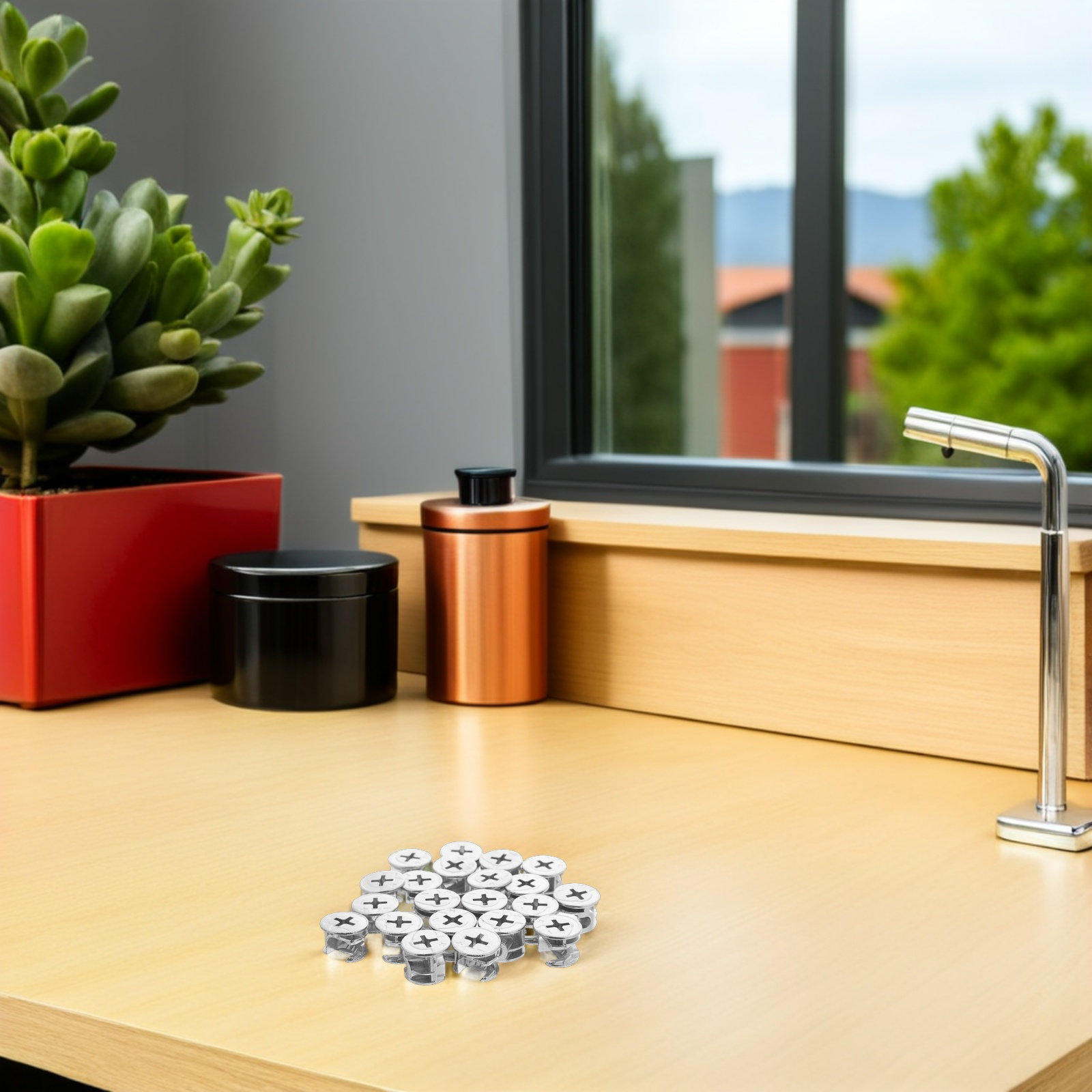 20 Adet Mobilya Kam Kilit Seti - Furniture Hardware Cam Lock incelemesi ve fiyatı