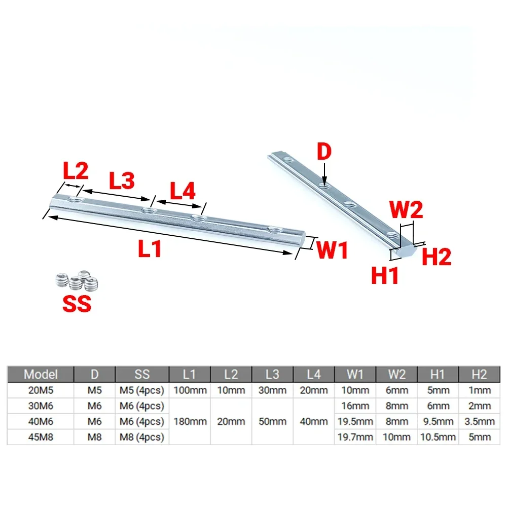 4 adet v-yuvası t-yuvası maran - Joint Connector Bracket incelemesi ve fiyatı