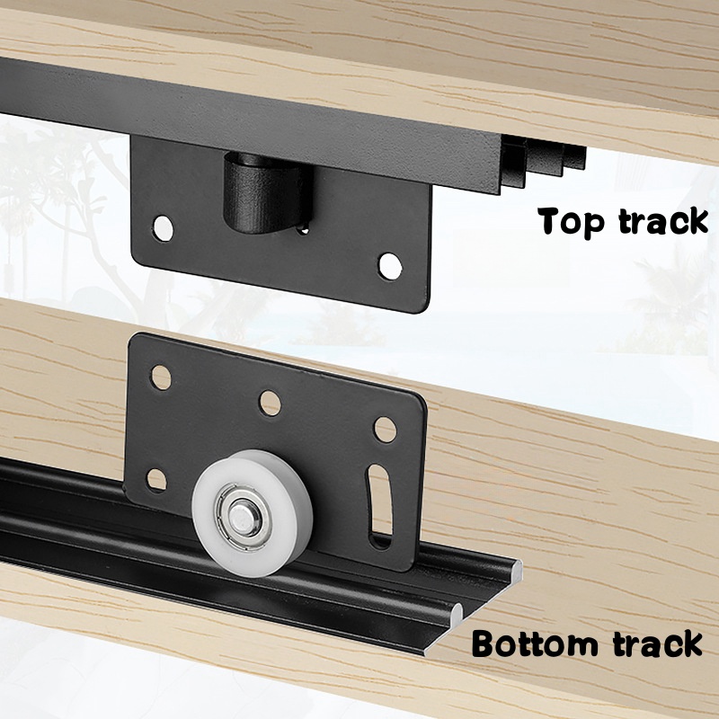 2 Takım Sürgülü Dolap Kapı Tek - Furniture Hardware Kit incelemesi ve fiyatı