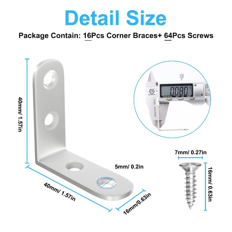 Mobilya ve Dolap Köşe Bağlantı - Joint Connector Bracket incelemesi ve fiyatı